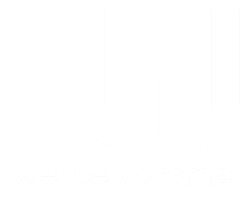 Logo werbewassmer weiss